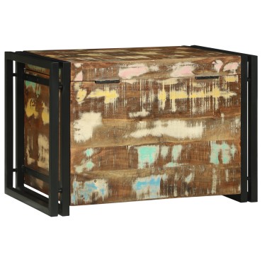 vidaXL Κουτί Αποθήκευσης 60x40x41cm Μασίφ Ξύλο Ανακυκλωμένο 1 τεμ.