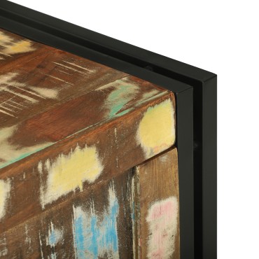 vidaXL Κουτί Αποθήκευσης 60x40x41cm Μασίφ Ξύλο Ανακυκλωμένο 1 τεμ.