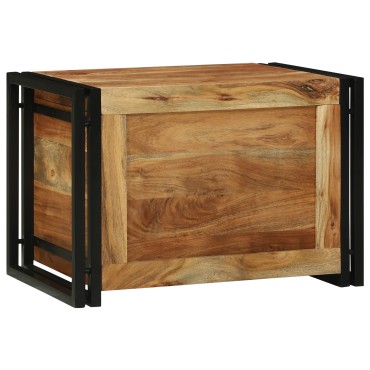 vidaXL Κουτί αποθήκευσης 60x40x41cm από μασίφ ξύλο ακακίας