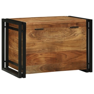 vidaXL Κουτί αποθήκευσης 60x40x41cm από μασίφ ξύλο ακακίας
