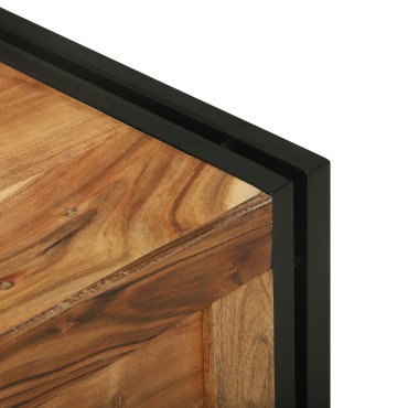 vidaXL Κουτί αποθήκευσης 60x40x41cm από μασίφ ξύλο ακακίας