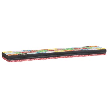 vidaXL Ράφια Τοίχου 2 τεμ. 100x20x6cm Στερεό Ξύλο Μάνγκο