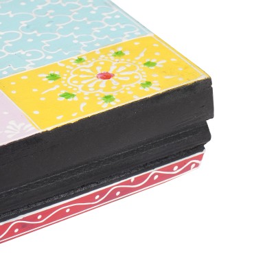 vidaXL Σετ 3 Ραφιών Τοίχου 100x20x6cm Συμπαγές Ξύλο Μάνγκο