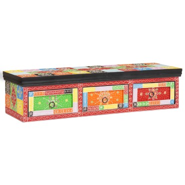 vidaXL Τοίχου Κάβ October TV 100x30x24cm Μασίφ Ξύλο