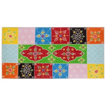 vidaXL Κάστρο τηλεόρασης τοίχου 60x30x24cm από συμπαγές ξύλο Rough Mango
