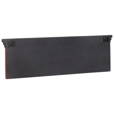 vidaXL Κρεμάστρα Μαύρο 80 x 25 x 2 cm Στερεό ξύλο μάνγκο