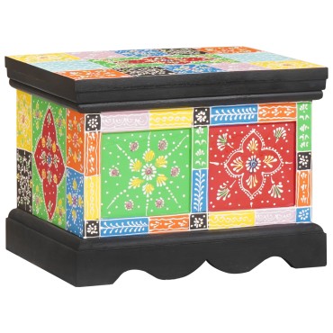 vidaXL κουτί αποθήκευσης vitaXL 40x30x30cm Στερεό Ξύλο Μαγκά