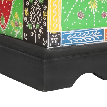 vidaXL κουτί αποθήκευσης vitaXL 40x30x30cm Στερεό Ξύλο Μαγκά