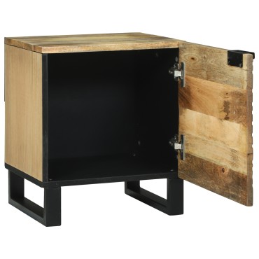 vidaXL Κομοδίνα 2 τεμ. 40x33.5x46cm Μασίφ Ξύλο Μάνγκο