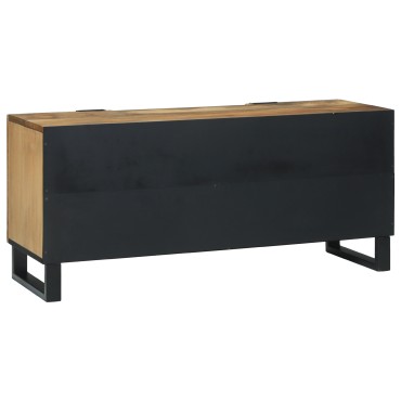 vidaXL Ντουλάπα Τηλεόρασης 105x33.5x46cm Μασίφ ξύλο μάνγκο