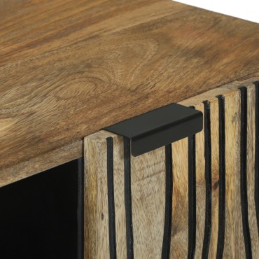 vidaXL Ντουλάπα Τηλεόρασης 105x33.5x46cm Μασίφ ξύλο μάνγκο