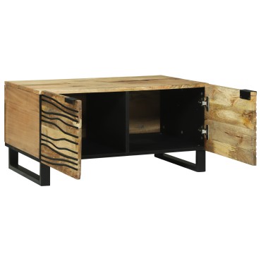 vidaXL Τραπεζάκι 80x50x40cm από μασίφ ξύλο μάνγκο 1 τεμ.