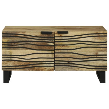 vidaXL Τραπεζάκι 80x50x40cm από μασίφ ξύλο μάνγκο 1 τεμ.