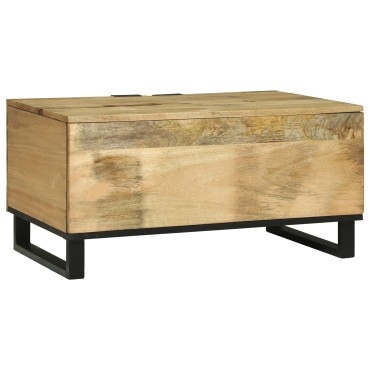 vidaXL Τραπεζάκι 80x50x40cm από μασίφ ξύλο μάνγκο 1 τεμ.