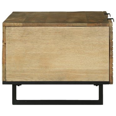 vidaXL Τραπέζι Καφέ 100x54x40cm Μασίφ Ξύλο Μάνγκο 1 τεμ.