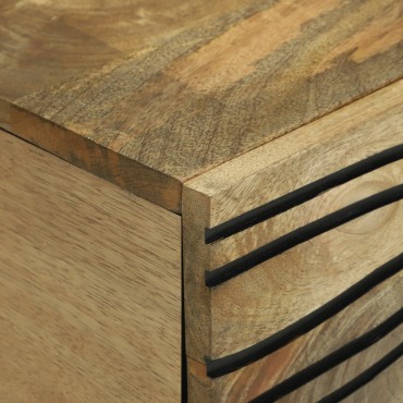 vidaXL Τραπέζι Καφέ 100x54x40cm Μασίφ Ξύλο Μάνγκο 1 τεμ.