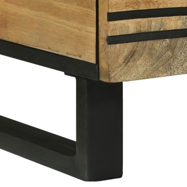 vidaXL Τραπέζι Καφέ 100x54x40cm Μασίφ Ξύλο Μάνγκο 1 τεμ.