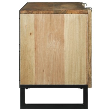 vidaXL Ντουλάπα Τηλεόρασης 105x33.5x46cm Μασίφ Ξύλο Μάνγκο