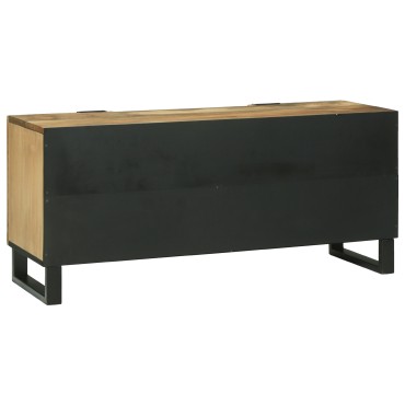 vidaXL Ντουλάπα Τηλεόρασης 105x33.5x46cm Μασίφ Ξύλο Μάνγκο
