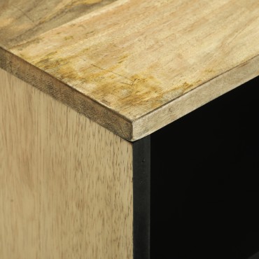 vidaXL Ντουλάπι τηλεόρασης 80x31.5x46cm Στρατηγικά ξύλο μάνγκο και ξύλο προσδιορισμού 1 τεμ.