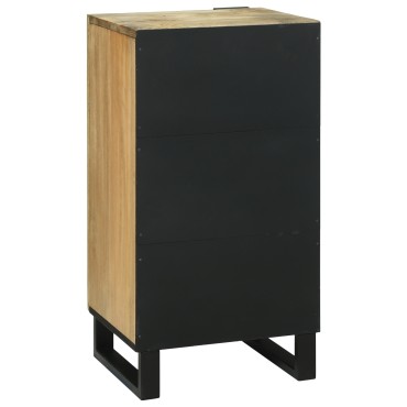 vidaXL Έπιπλο Σαλονιού 40x33.5x75cm Συμπαγές Ξύλο Μάνγκο 1 τεμ.