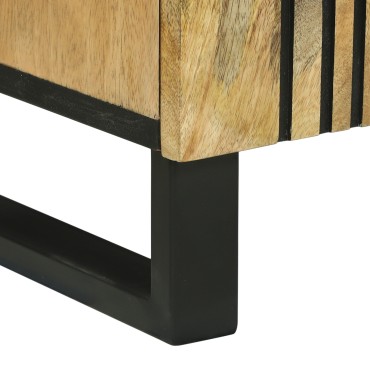 vidaXL Έπιπλο Σαλονιού 40x33.5x75cm Συμπαγές Ξύλο Μάνγκο 1 τεμ.