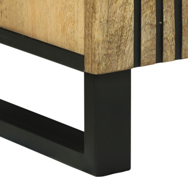 vidaXL Μπουφές 60x33.5x75cm από συμπαγές ξύλο μάνγκο