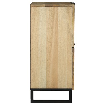 vidaXL Έπιπλο 60x33.5x75cm μασίφ ξύλο μάνγκο και κατασκευασμένο ξύλο 1 τεμ.