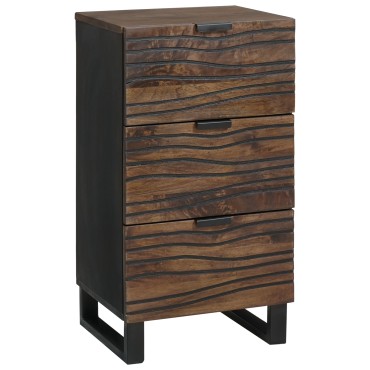vidaXL Μπουφέ 40x33.5x75cm από μασίφ ξύλο μάνγκο