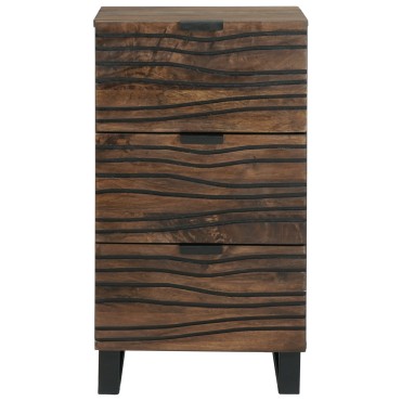 vidaXL Μπουφέ 40x33.5x75cm από μασίφ ξύλο μάνγκο