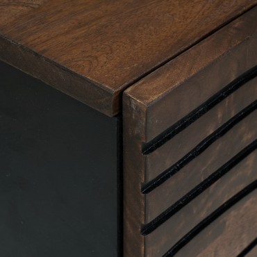 vidaXL Μπουφέ 40x33.5x75cm από μασίφ ξύλο μάνγκο