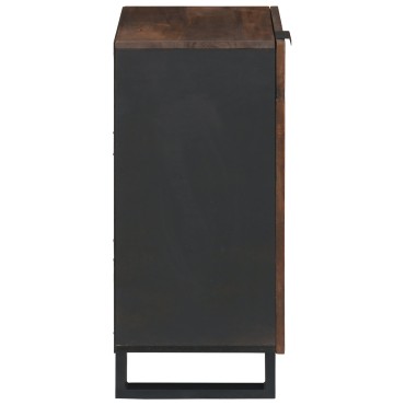 vidaXL Πλευρική Ντουλάπα 40x33.5x75cm Μασίφ Ξύλο Μάνγκο