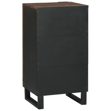 vidaXL Πλευρική Ντουλάπα 40x33.5x75cm Μασίφ Ξύλο Μάνγκο