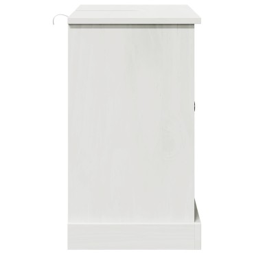 vidaXL Ντουλάπι Νιπτήρα 'VIGO' με Πόρτες 67.5x34x59cm Σταθερού Ξύλου Πεύκου 1 τεμ.