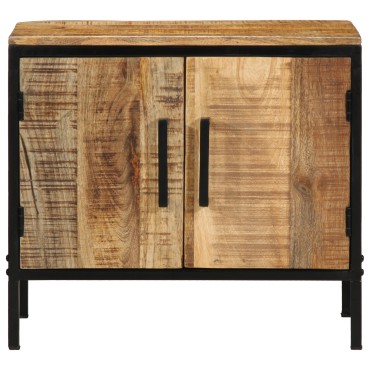 vidaXL Κομοδίνο 50x30x45cm Μασίφ Ξύλο Μάνγκο 1 τεμ.