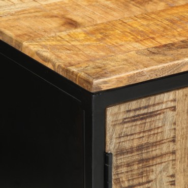 vidaXL Κομοδίνο 50x30x45cm Μασίφ Ξύλο Μάνγκο 1 τεμ.