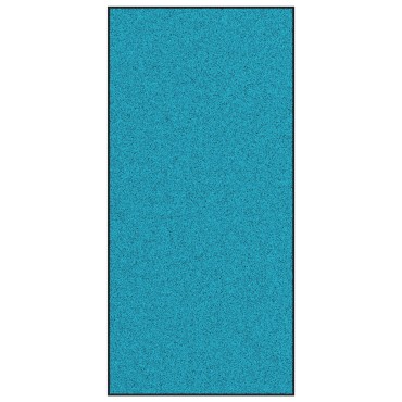 vidaXL Χαλάκι Εξώπορτας Άλλο Κυανί και Μαύρο 120 x 250 cm