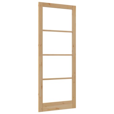 vidaXL Εσωτερική Πόρτα με Γυαλί "ORKDAL" 93x232x4 εκ Στερεό Ξύλο Πεύκου