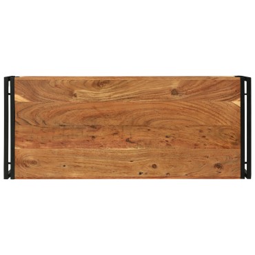 vidaXL Τραπεζάκι Σαλονιού 120x50x38cm Μασίφ Ξύλο Ακακίας 1 τεμ.