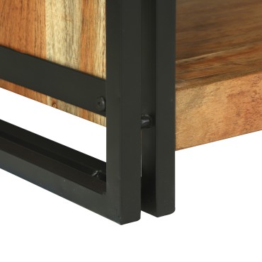 vidaXL Τραπεζάκι Σαλονιού 120x50x38cm Μασίφ Ξύλο Ακακίας 1 τεμ.