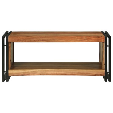 vidaXL Τραπεζάκι Σαλονιού 90x50x38cm Μασίφ Ξύλου Ακακίας 1 τεμ.