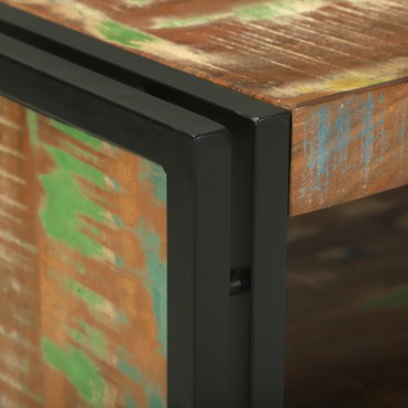 vidaXL Τραπεζάκι σαλονιού 90x50x38cm Μασίφ Ξύλο Ανακυκλωμένο 1 τεμ.