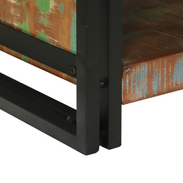 vidaXL Τραπεζάκι σαλονιού 90x50x38cm Μασίφ Ξύλο Ανακυκλωμένο 1 τεμ.