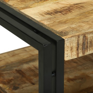 vidaXL Τραπεζάκι σαλονιού 120x50x38cm Μασίφ ξύλο μάνγκο 1 τεμ.