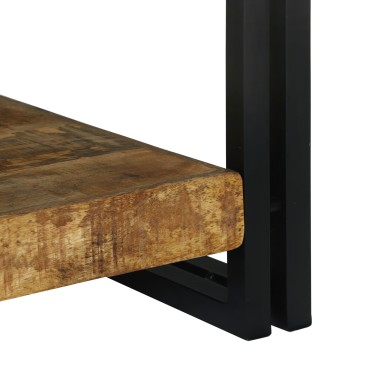 vidaXL Τραπεζάκι σαλονιού 120x50x38cm Μασίφ ξύλο μάνγκο 1 τεμ.