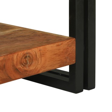 vidaXL Τραπεζάκι Καφέ 120x50x38cm Μασίφ Ξύλο Ακακίας 1 τεμ.