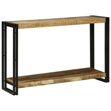 vidaXL Τραπέζι κονσόλας 120x33x75cm Μασίφ Ξύλο Μάνγκο