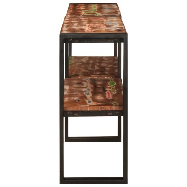 vidaXL Τραπέζι Κονσόλας 160x33x75cm Μασίφ Ξύλο Ανάκτηση