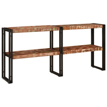 vidaXL Τραπέζι Κονσόλας 160x33x75cm Μασίφ Ξύλο Ανάκτηση