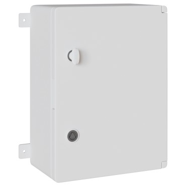 vidaXL Κονσόλα Ελέγχου IP65 Αδιάβροχη Γκρι 30x19,5x40 cm ABS Πλαστικό
